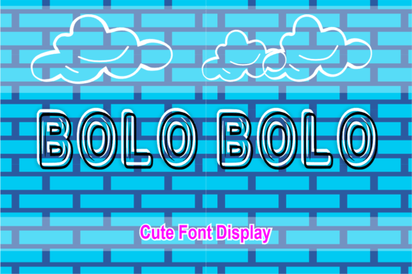 Bolo Bolo Font: Playful Display Type for Handmade Crafts