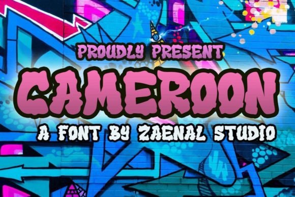 Cameroon: A Unique and Fun Display Font for Your Brand