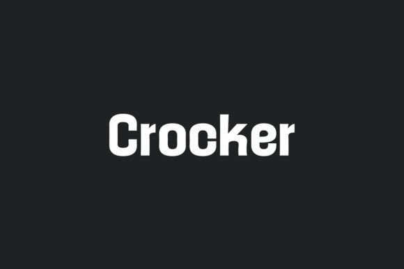 Discover the Versatility of Crocker: A Modern Display Font