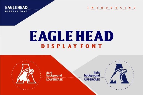 Eagle Head Font: A Playful Display Typeface for Modern Branding