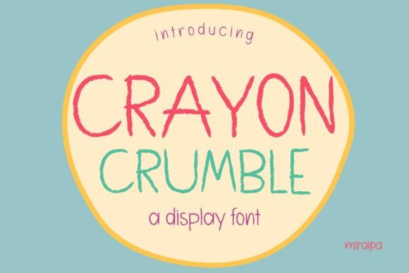 Enhance Your Brand with Crayon Crumble Font