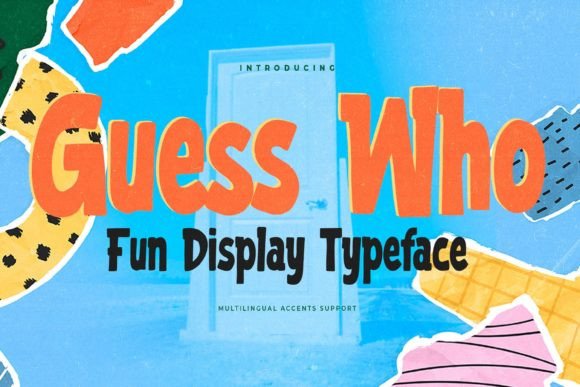 Enhance Your Brand with Guess Who Display Font