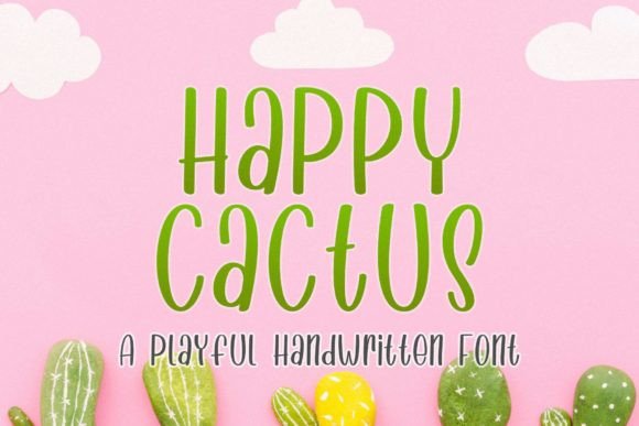 Happy Cactus: A Versatile Font for Creative Branding