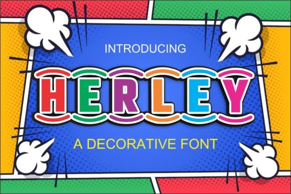 Herley Font: A Fun Display Typeface for Campaigns