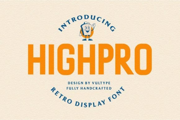 Highpro: The Perfect Vintage Condensed Font for Your Brand