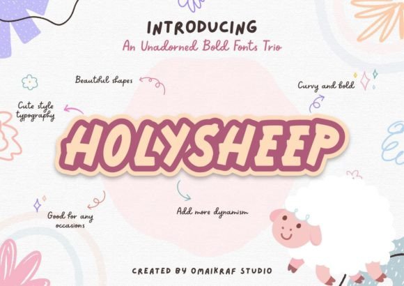 Holysheep: A Dynamic Font for Creative Campaigns