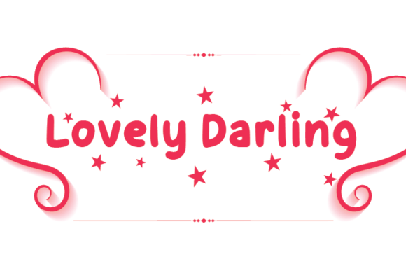 Lovely Darling Font for Editorial Design and Quotes