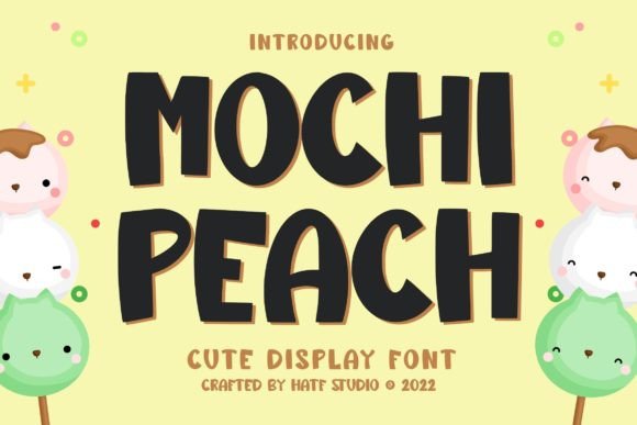 Mochi Peach Font Review for Cute Branding Projects