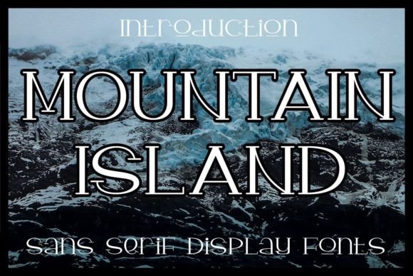 Mountain Island Font for Elegant Small Business Branding