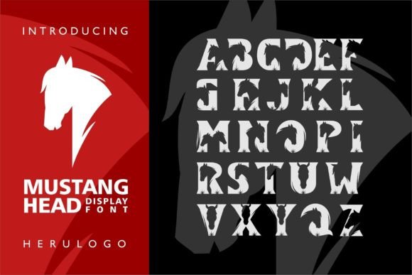 Mustang Head: A Playful and Modern Display Font