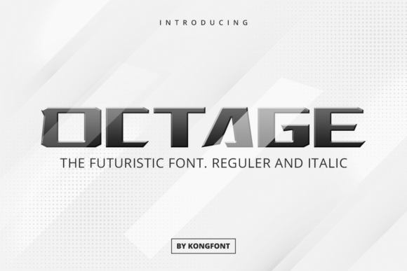 Octage Font Review: Futuristic Type for Maker Labels