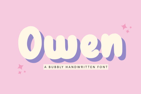 Owen Font: Playful Display Typography for Editorial Design