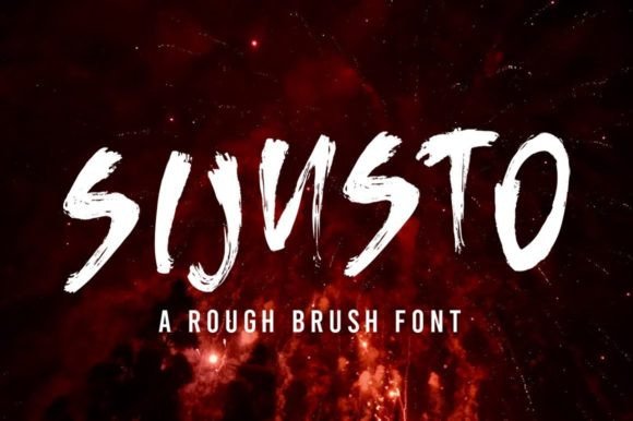 Sijusto: The Bold and Textured Font for Modern Marketers
