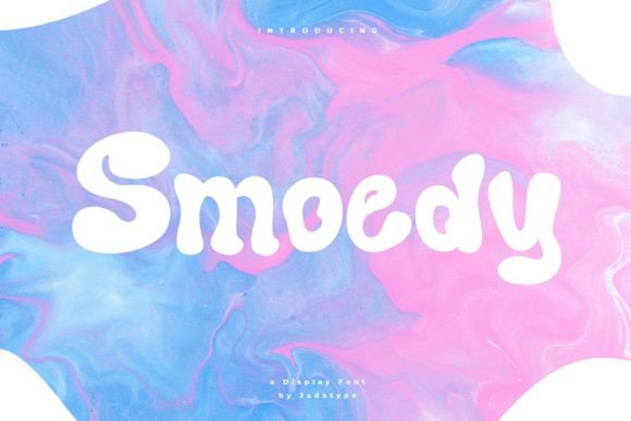 Smoedy Font: Quirky Display Typography for Marketing