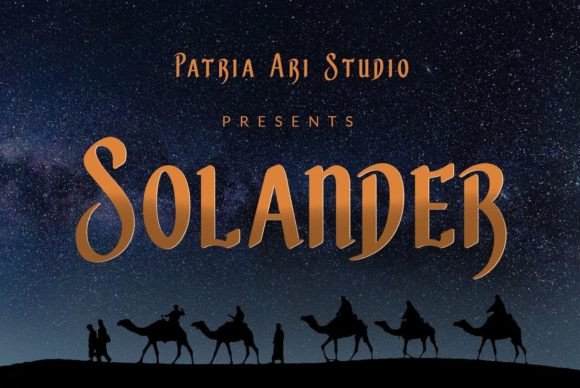Solander Font: Authentic Display Typography for Web Design