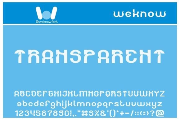 Transparent: A Premium Display Font for Editorial Elegance