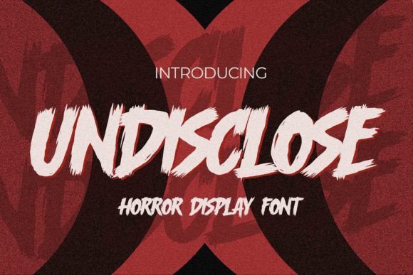 Undisclose Font Review for Handmade Labels and Logos