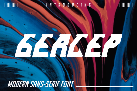 Unlock Creativity with Gercep: A Fun and Unique Display Font