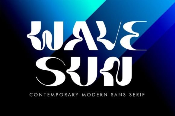Wavesun: The Futuristic Font for Modern Campaigns